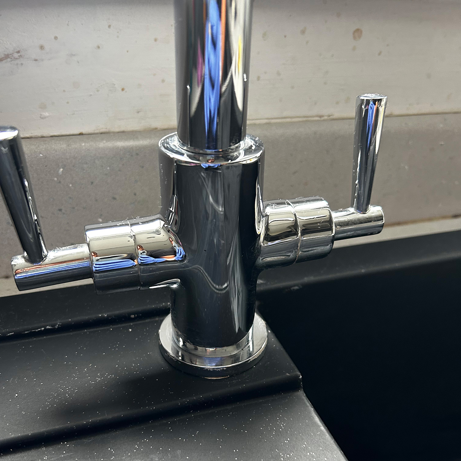 Limescale removal example